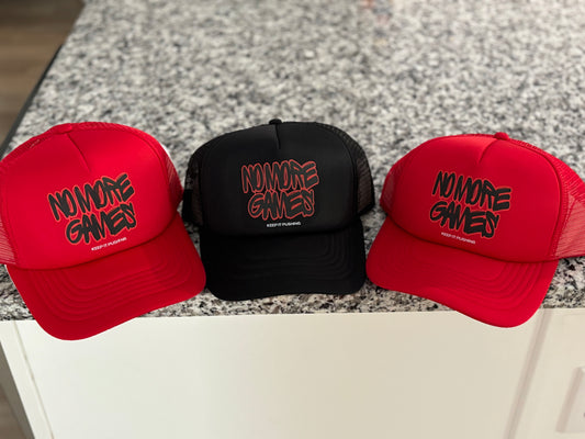 No More Games Hat